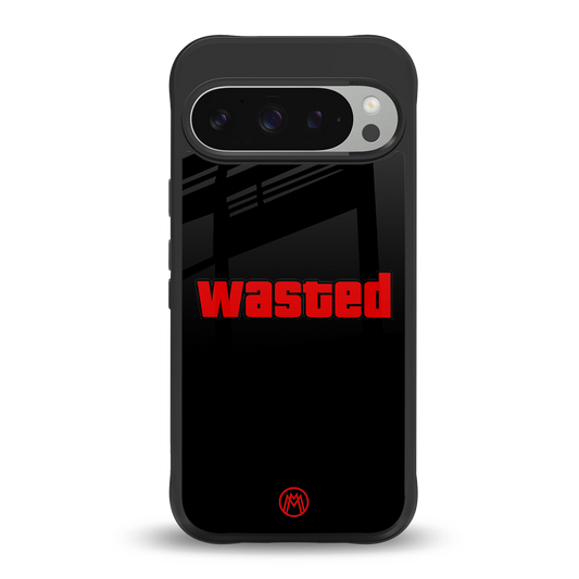 wasted back phone cover | glass case for google pixel 9 pro