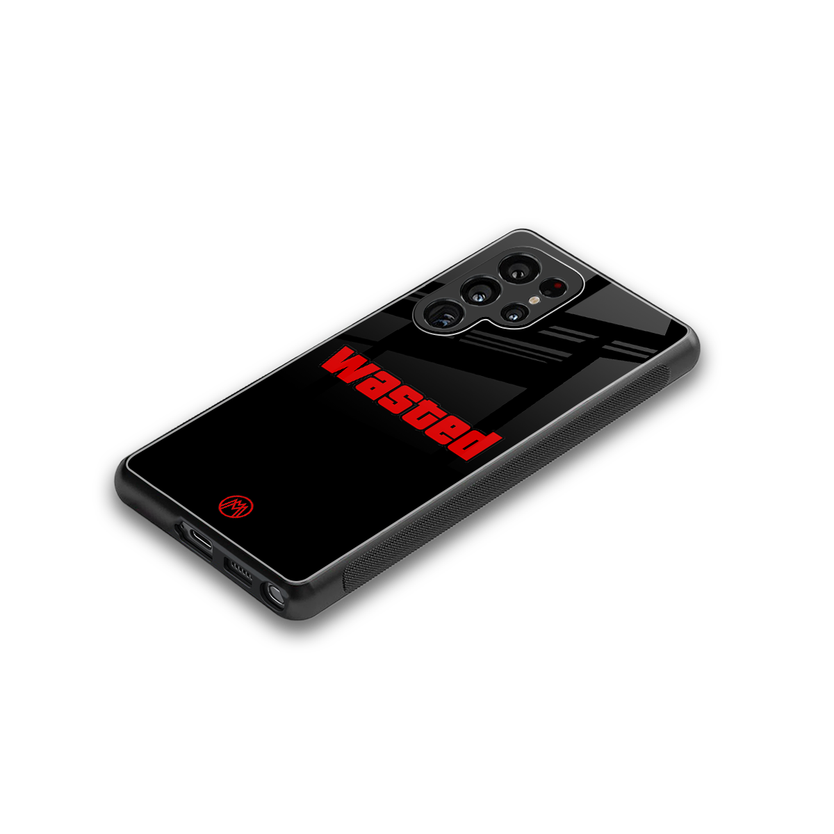 wasted back phone cover | glass case for samsung galaxy s25 ultra