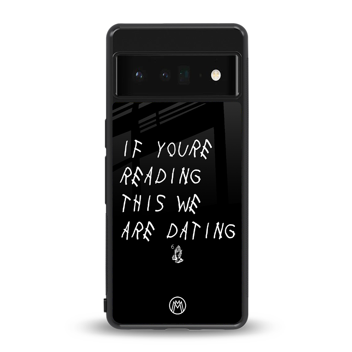 we are dating back phone cover | glass case for google pixel 6 pro