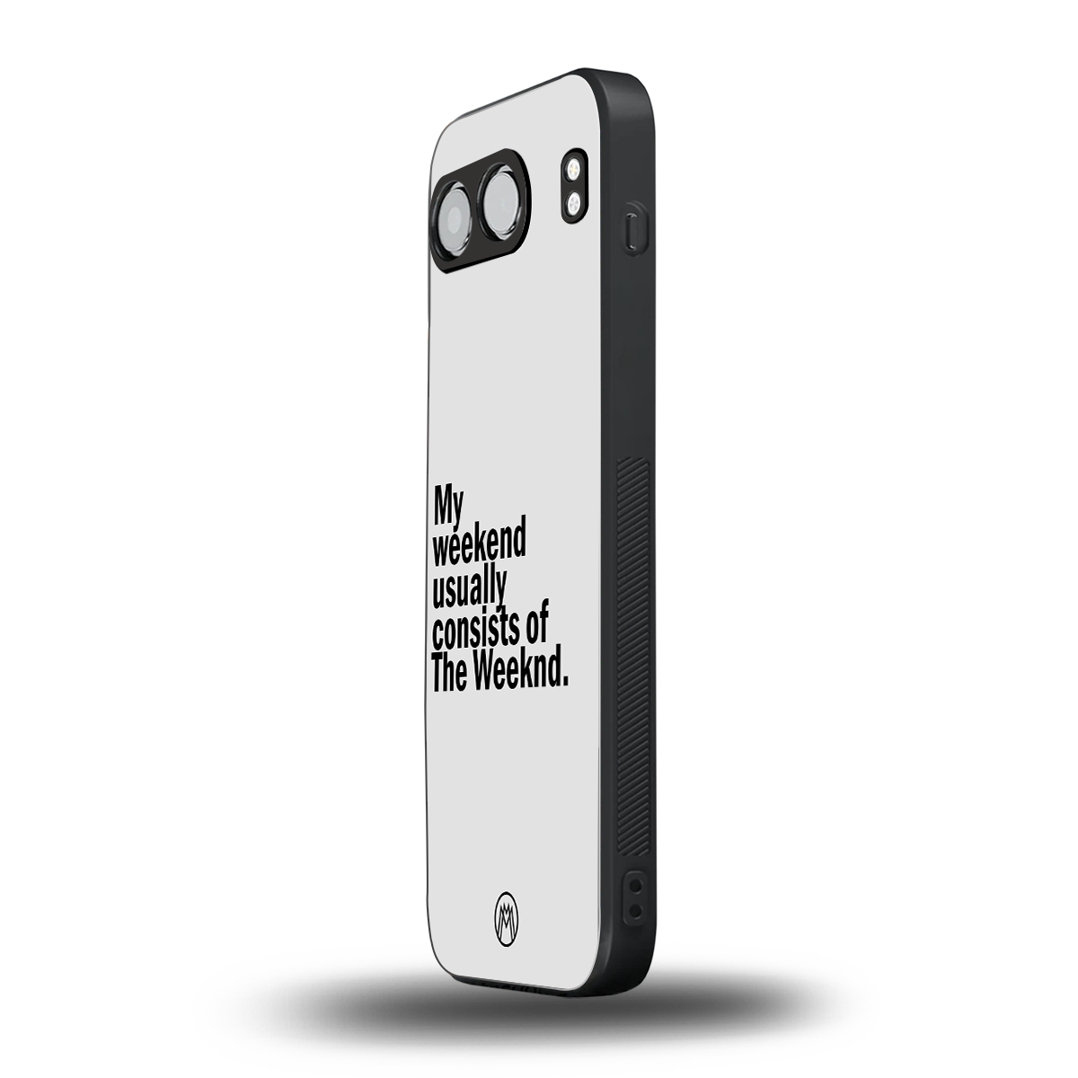 weeknd mood back phone cover | glass case for oneplus nord 4