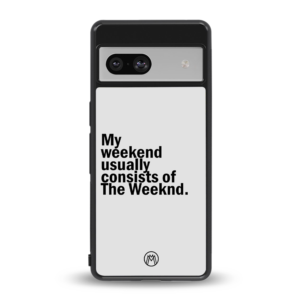 weeknd mood back phone cover | glass case for Google Pixel 7