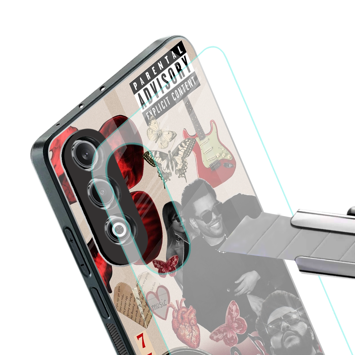 weeknd vibes back phone cover | glass case for oneplus nord ce 4