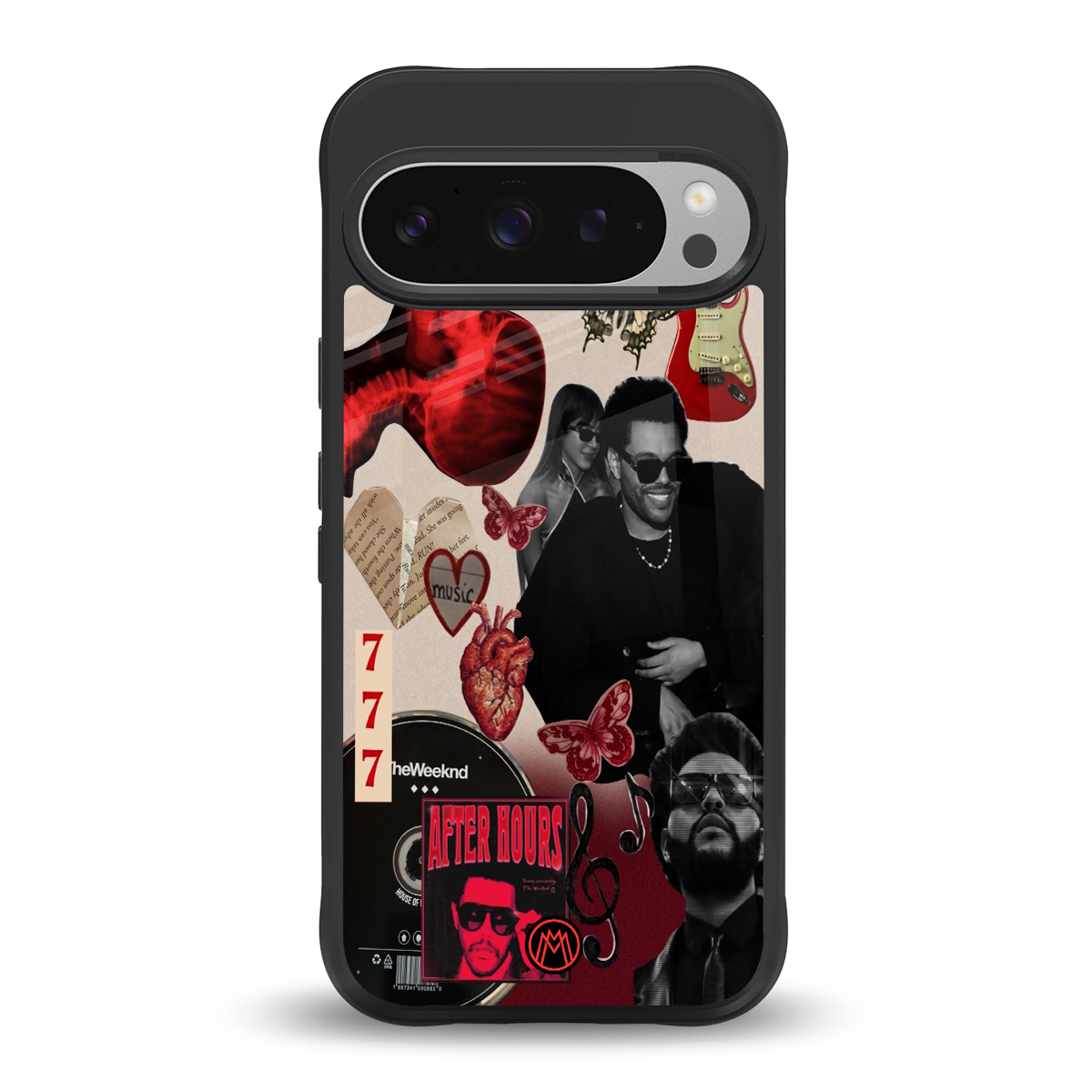 weeknd vibes back phone cover | glass case for google pixel 9 pro