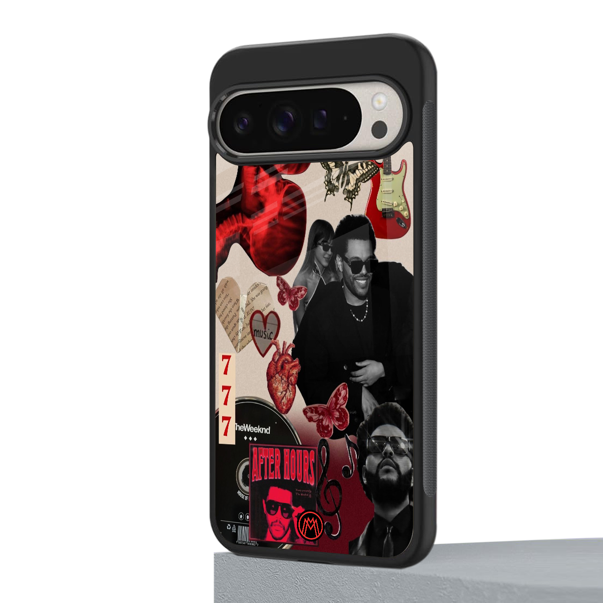 weeknd vibes back phone cover | glass case for google pixel 9 pro