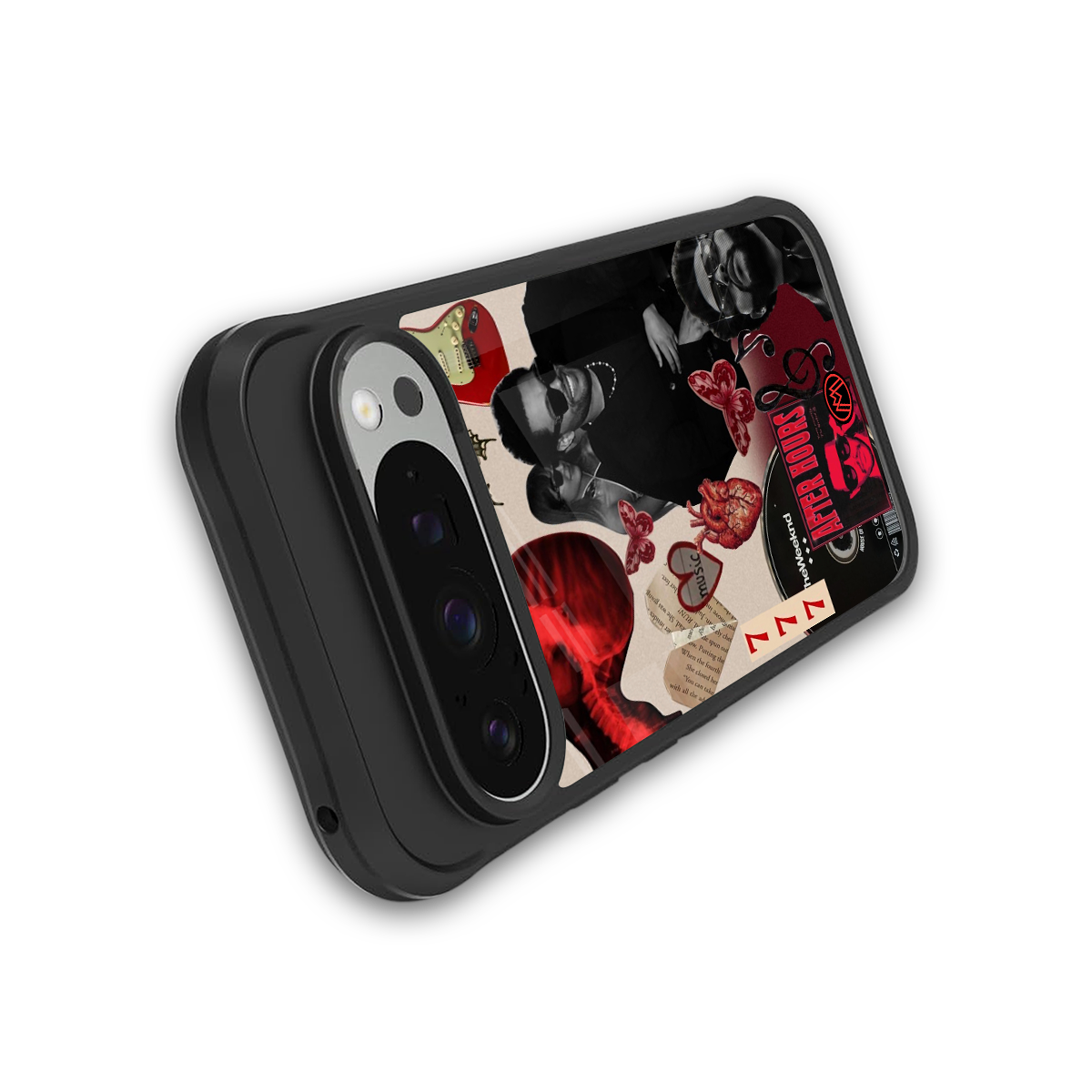 weeknd vibes back phone cover | glass case for google pixel 9 pro