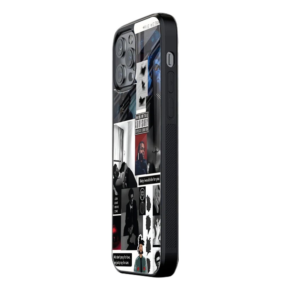 Slim Glass Back Phone Case for Multiple Brands โ iPhone, Samsung, Redmi, OnePlus, Oppo, Vivo