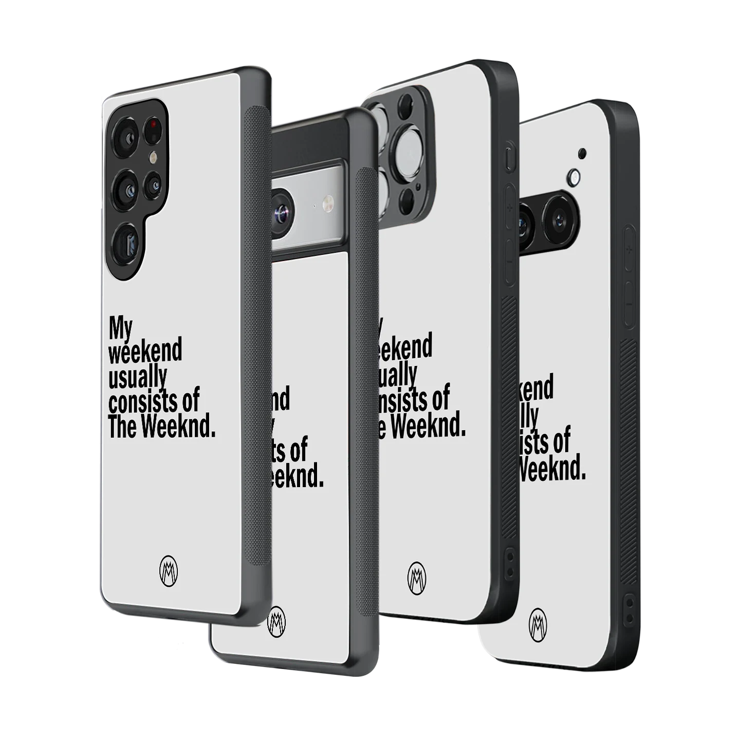 Stylish Glass Back Case for All Smartphones โ iPhone, Samsung, OnePlus, Pixel, Redmi, Oppo, Vivo, Motorola