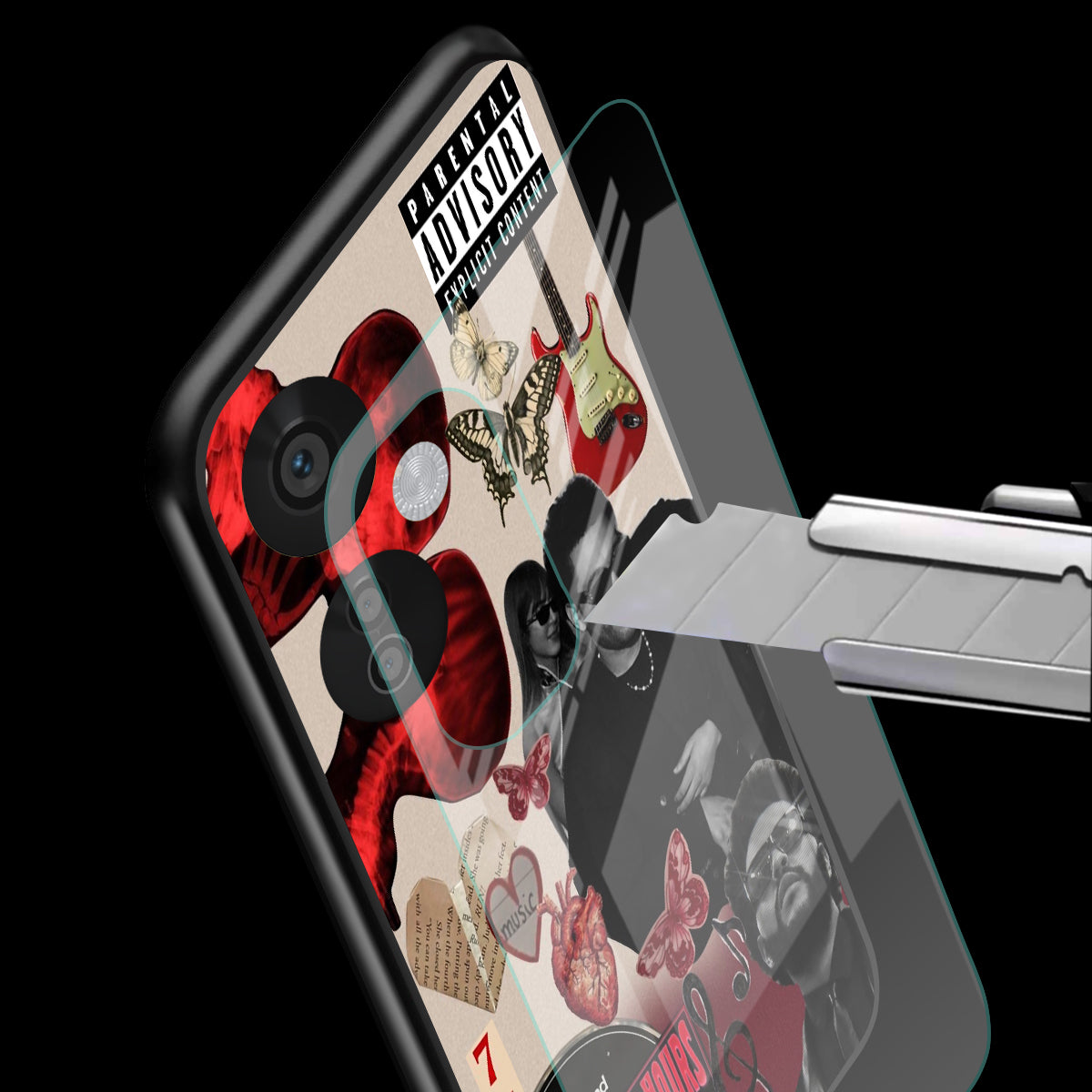 Mobile Phone Cover | Glass Back Case