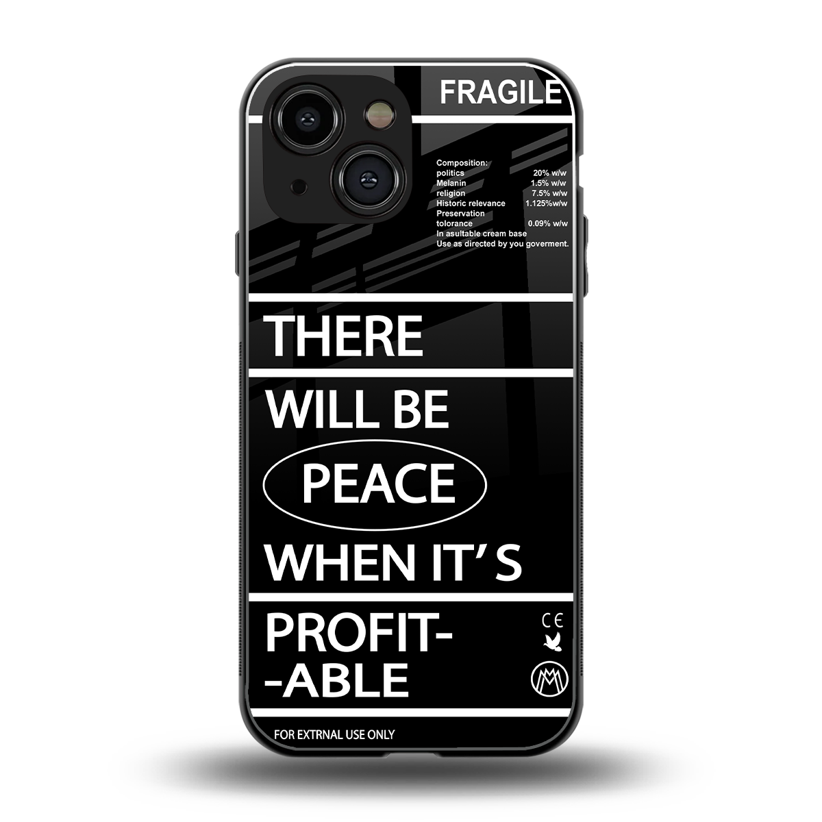 when it's profitable back phone cover | glass case for iphone 13 mini