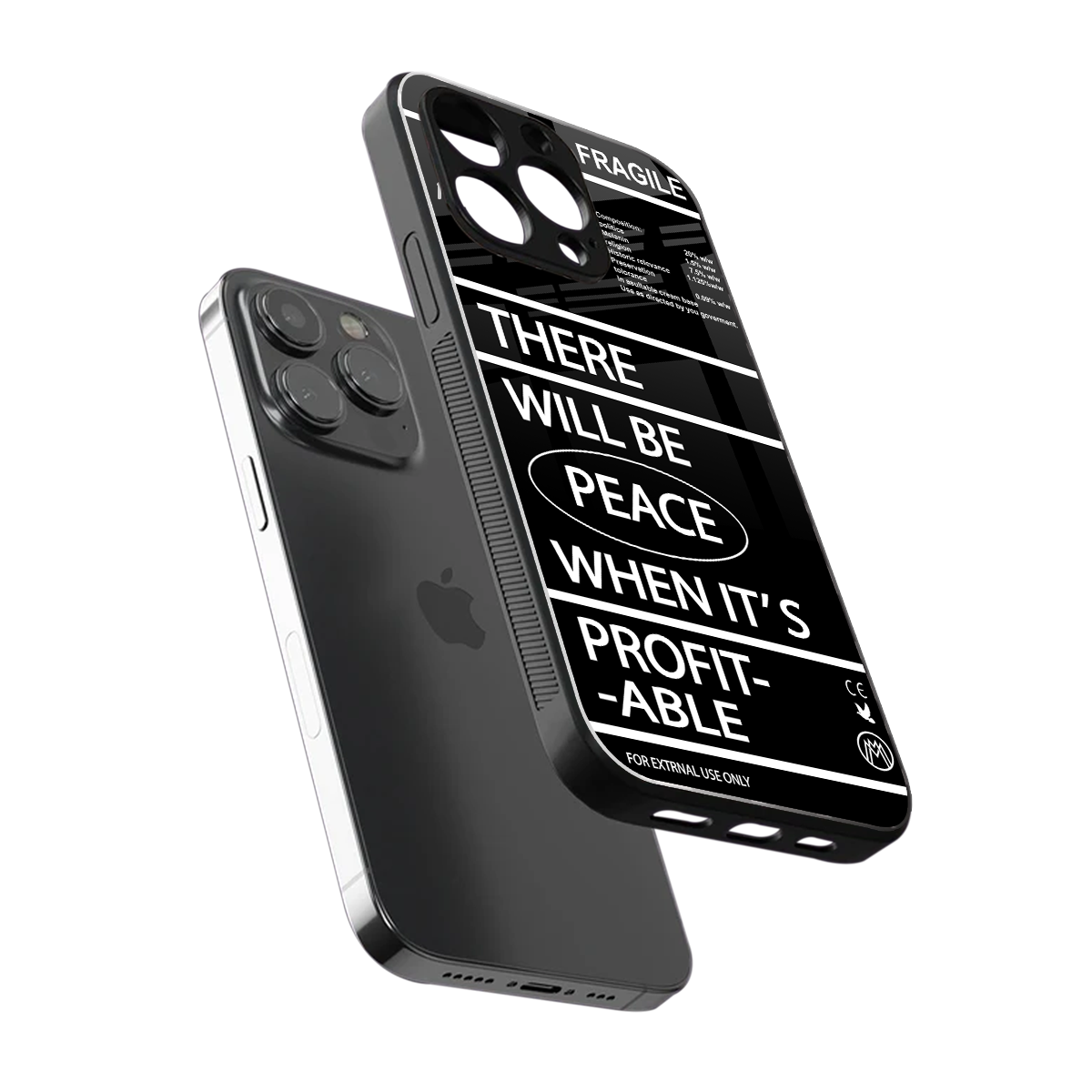 when it's profitable back phone cover | glass case for iphone 13 pro max