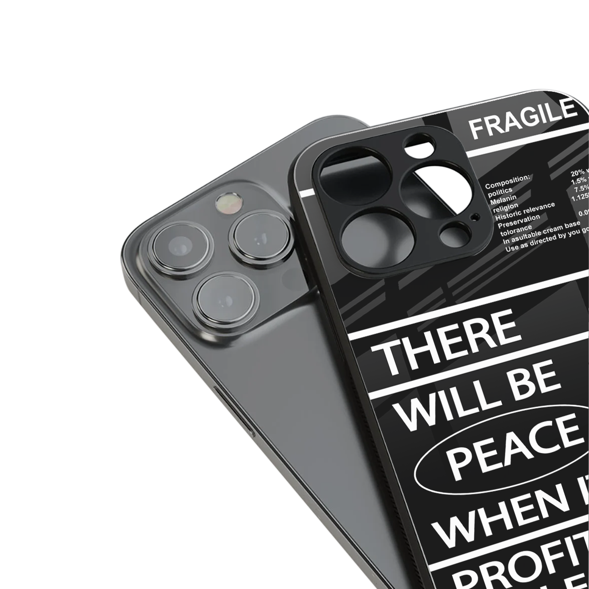 when it's profitable back phone cover | glass case for iphone 13 pro max