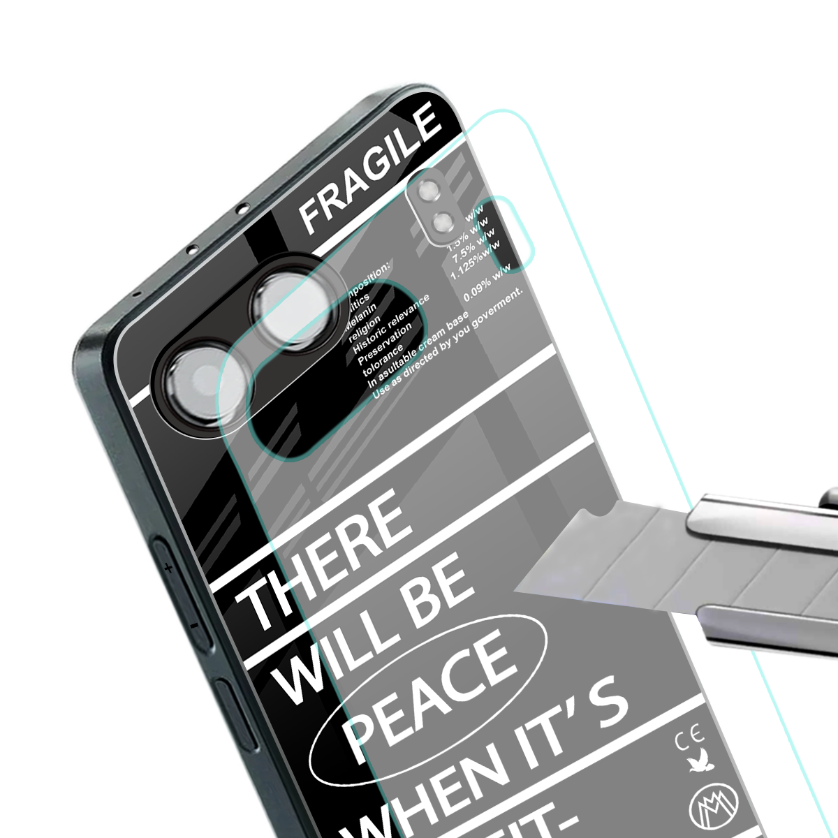when it's profitable back phone cover | glass case for oneplus nord 4