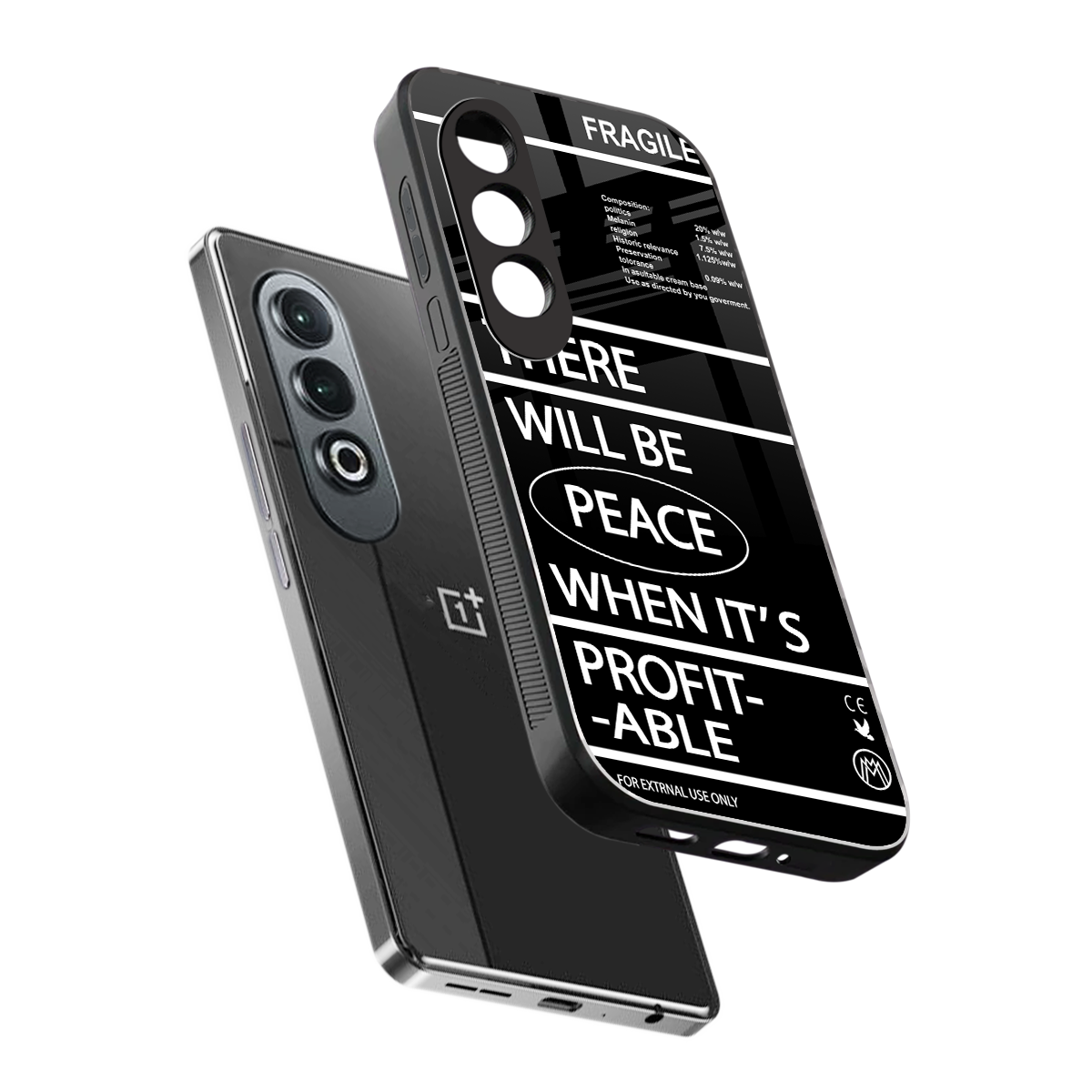 when it's profitable back phone cover | glass case for oneplus nord ce 4
