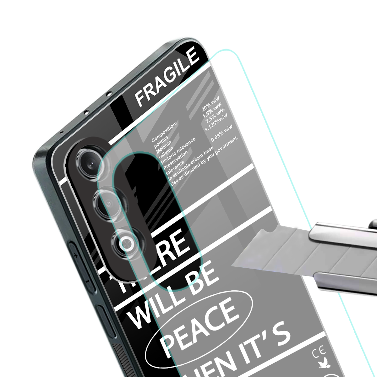 when it's profitable back phone cover | glass case for oneplus nord ce 4