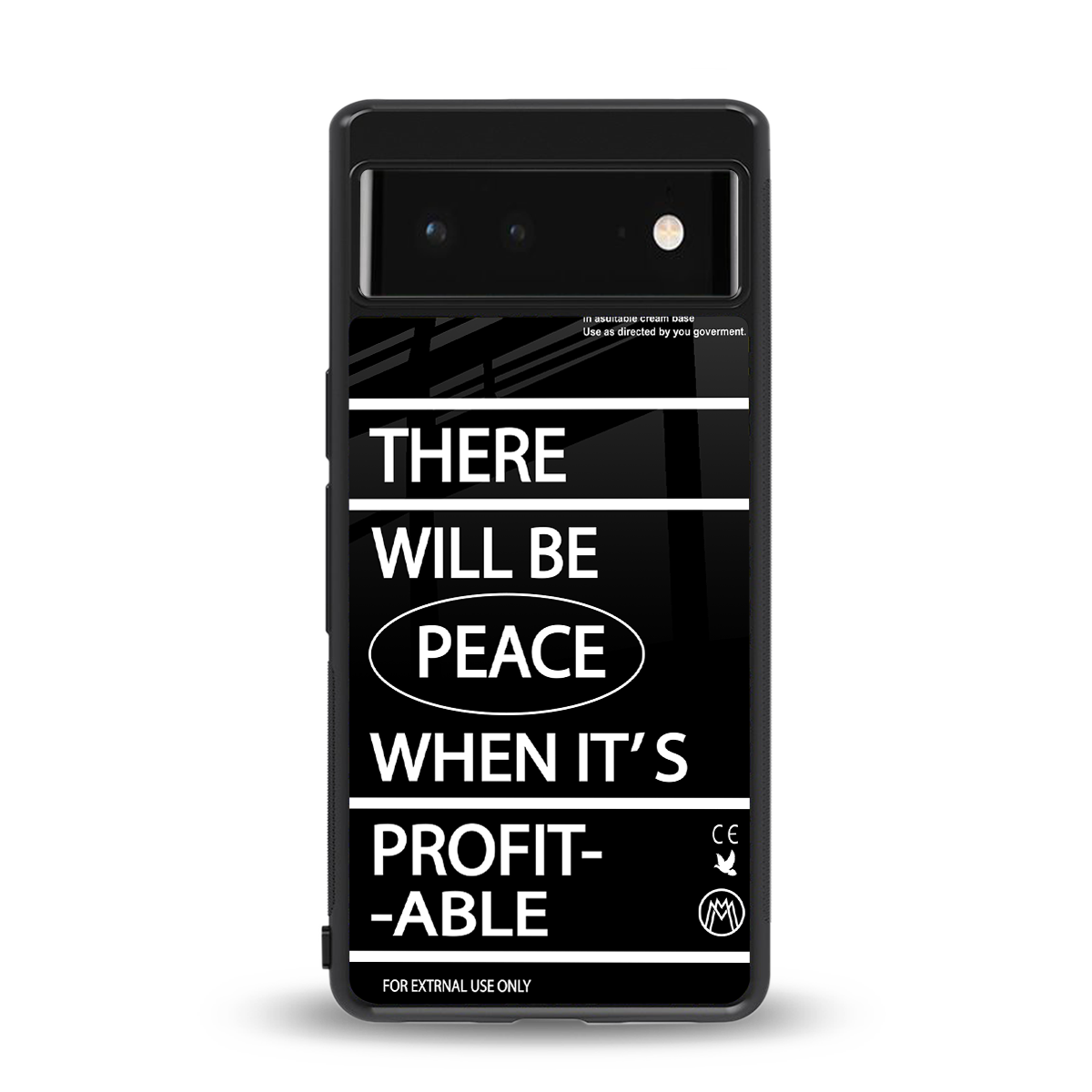 when it's profitable back phone cover | glass case for Google Pixel 6A