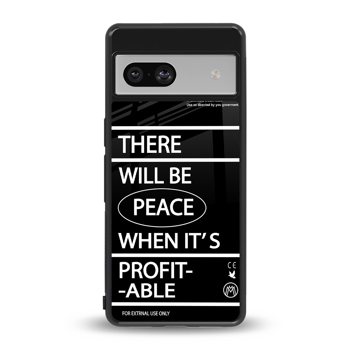 when it's profitable back phone cover | glass case for Google Pixel 7