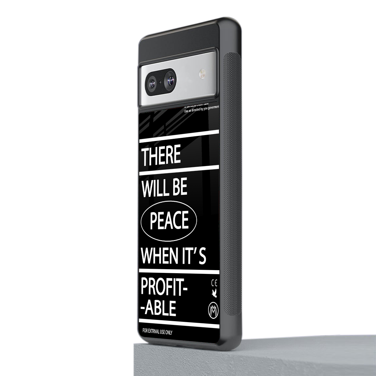 when it's profitable back phone cover | glass case for Google Pixel 7