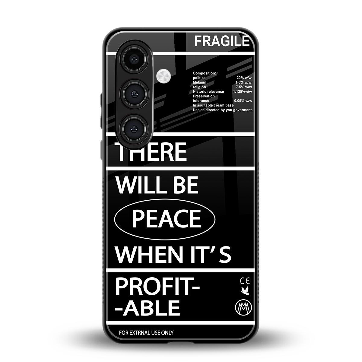 when it's profitable back phone cover | glass case for samsung galaxy s23 plus