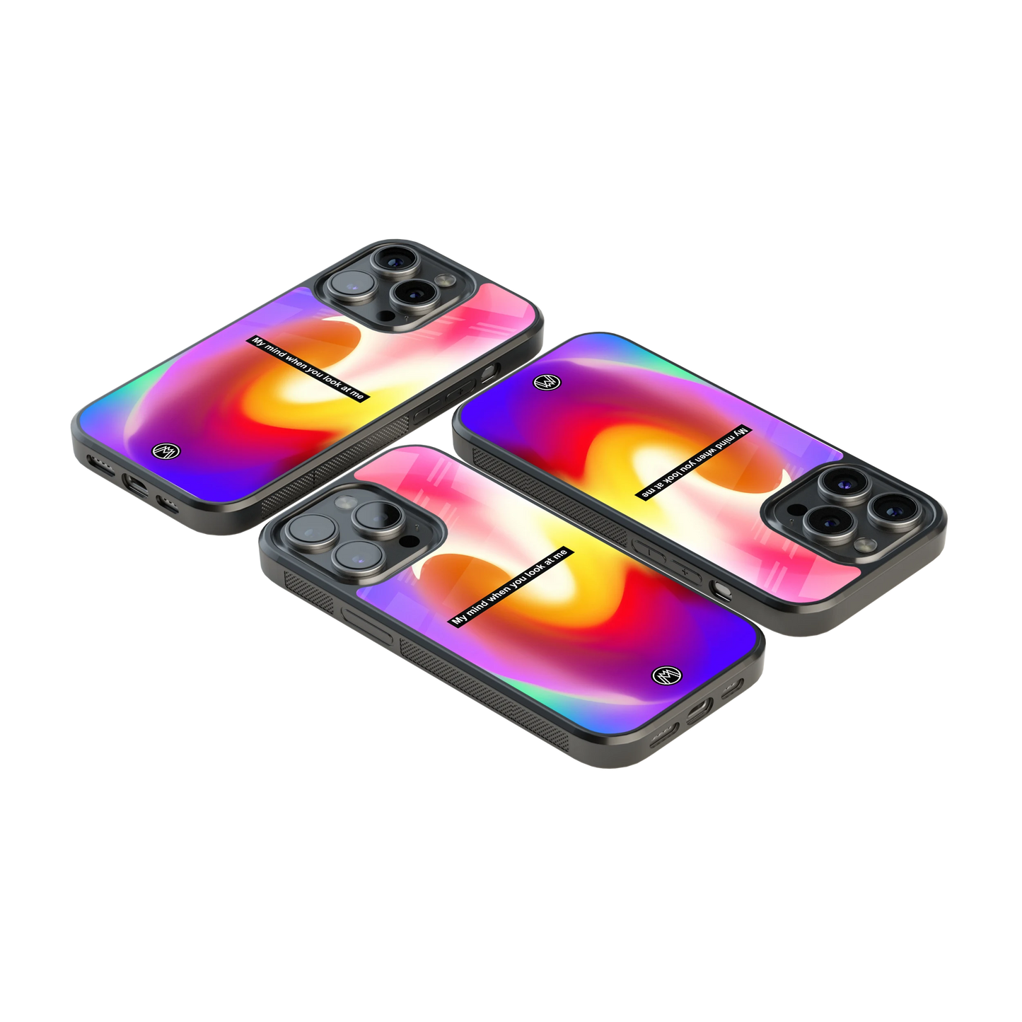 Luxury Glass Back Mobile Cover for iPhone, Samsung Galaxy, OnePlus, Pixel, Redmi & More