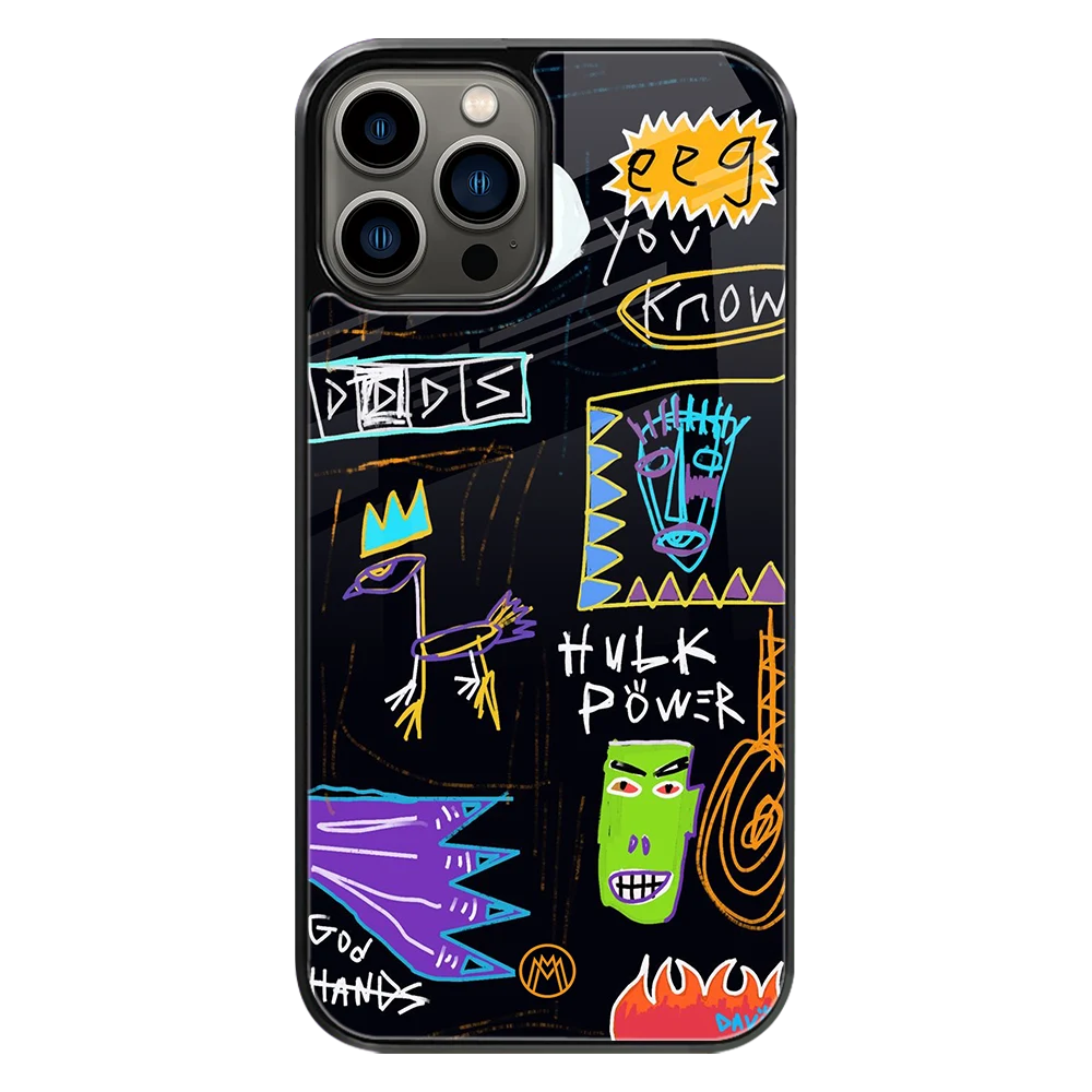 Premium Glass Back Mobile Phone Cover for iPhone, Samsung, OnePlus, Google Pixel, Redmi, Oppo, Vivo & Realme