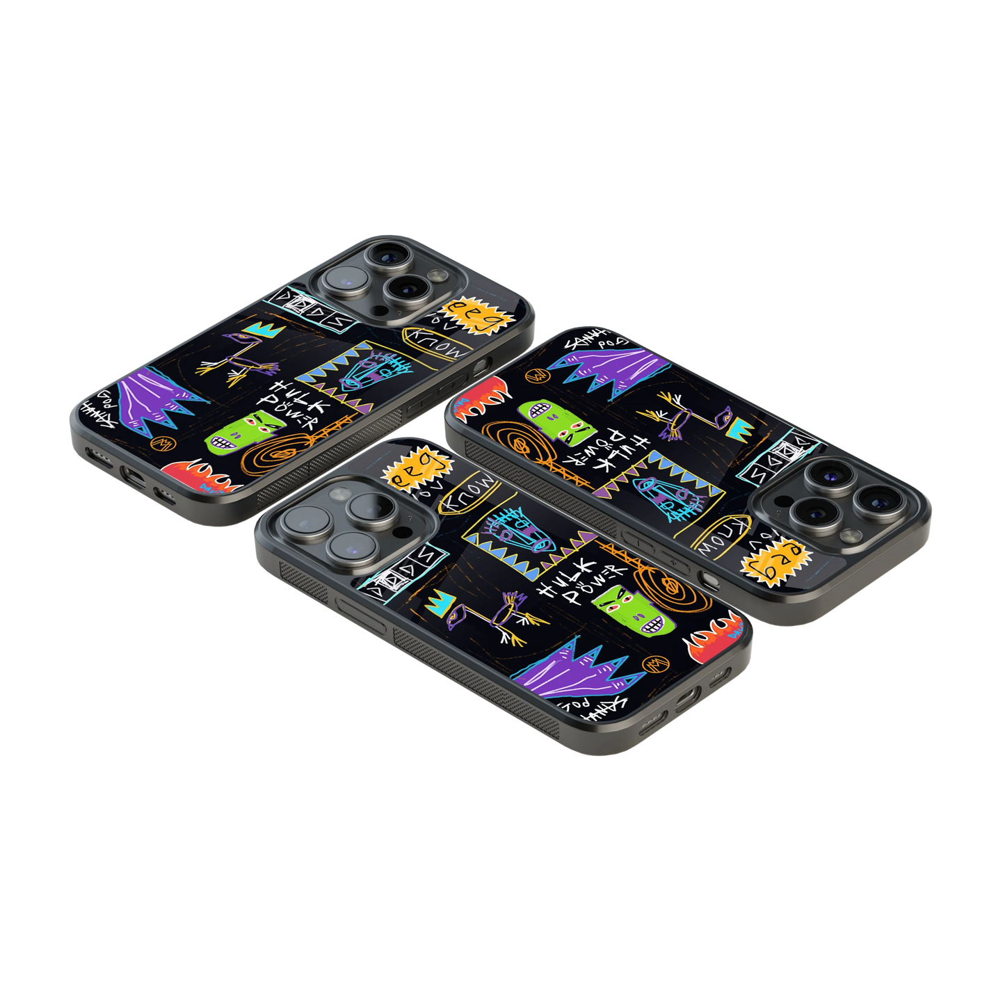 Luxury Glass Back Mobile Cover for iPhone, Samsung Galaxy, OnePlus, Pixel, Redmi & More