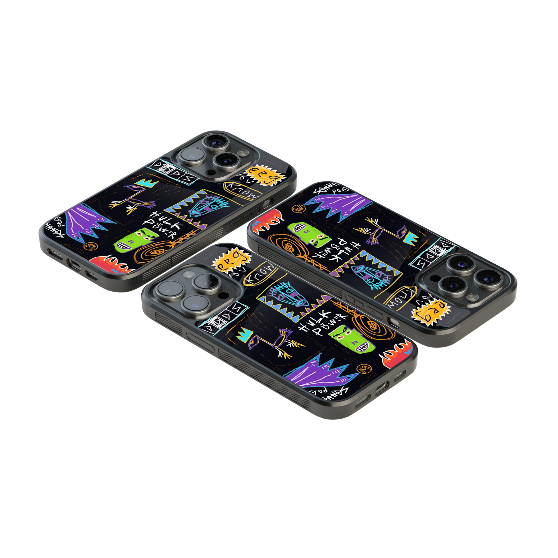Luxury Glass Back Mobile Cover for iPhone, Samsung Galaxy, OnePlus, Pixel, Redmi & More