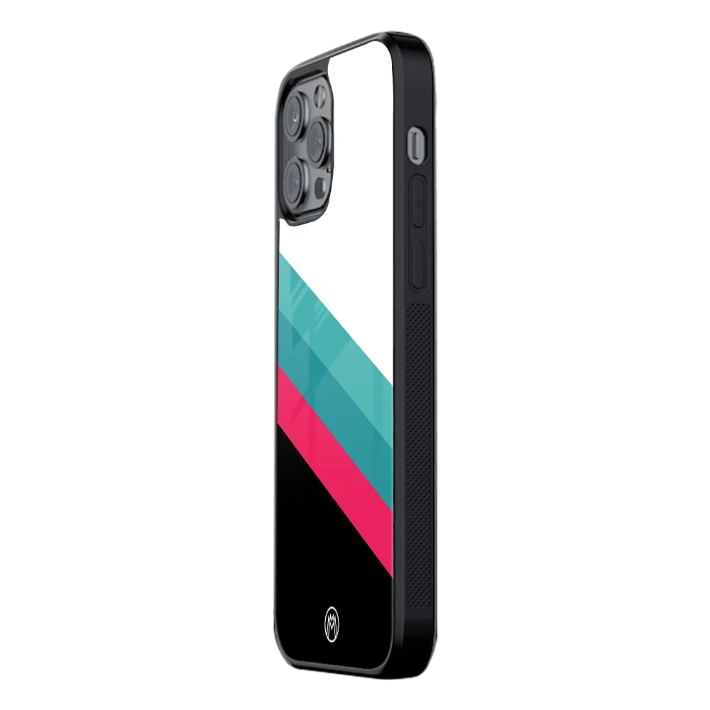 Slim Glass Back Phone Case for Multiple Brands โ iPhone, Samsung, Redmi, OnePlus, Oppo, Vivo