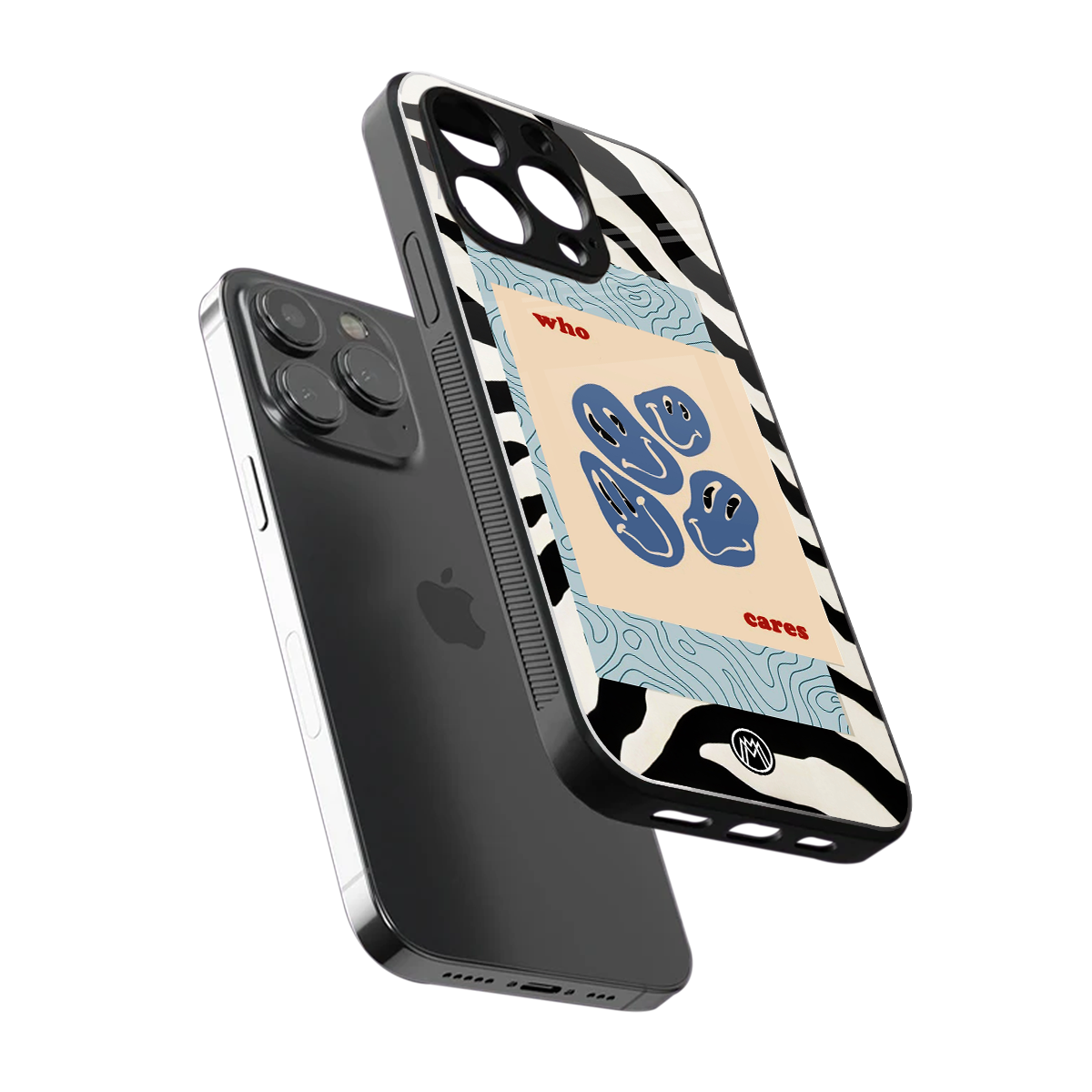 who cares back phone cover | glass case for iphone 14 pro