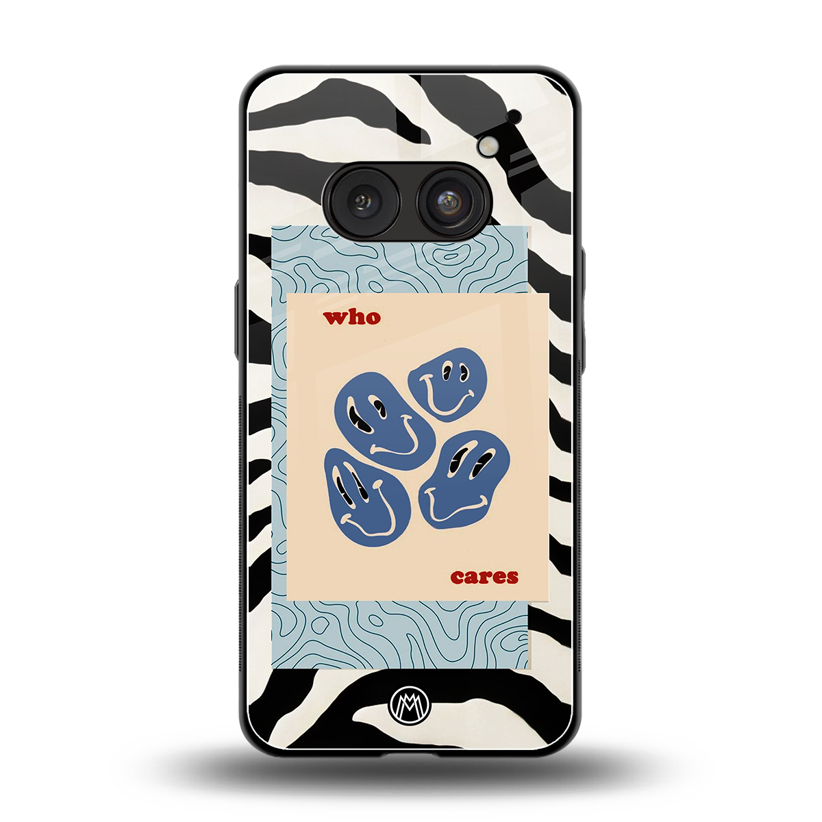 who cares back phone cover | glass case for nothing phone 2a