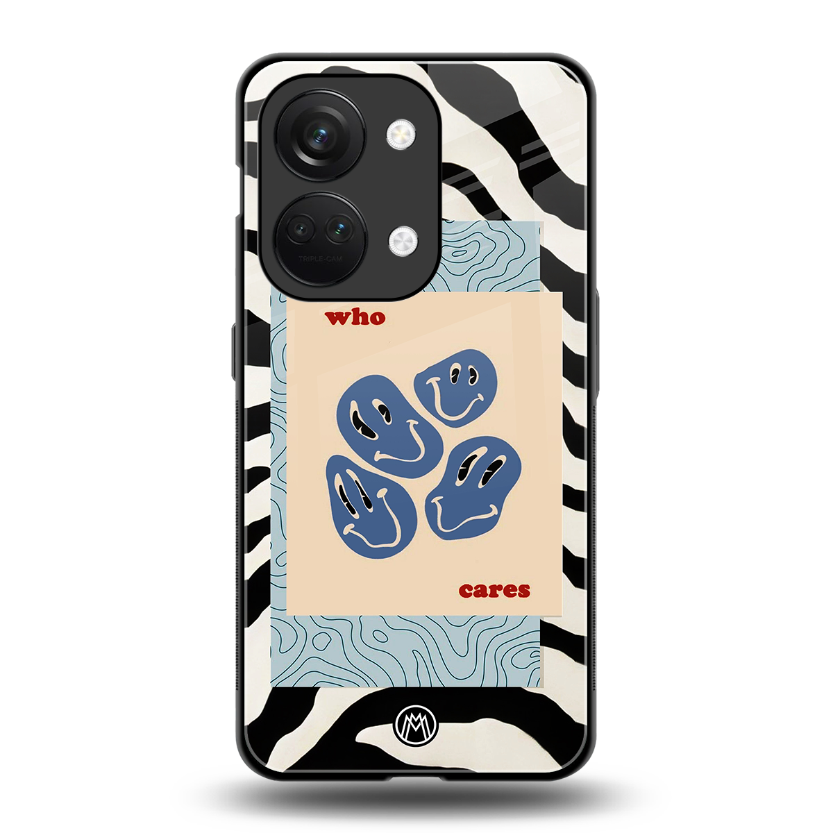 who cares back phone cover | glass case for oneplus nord 3