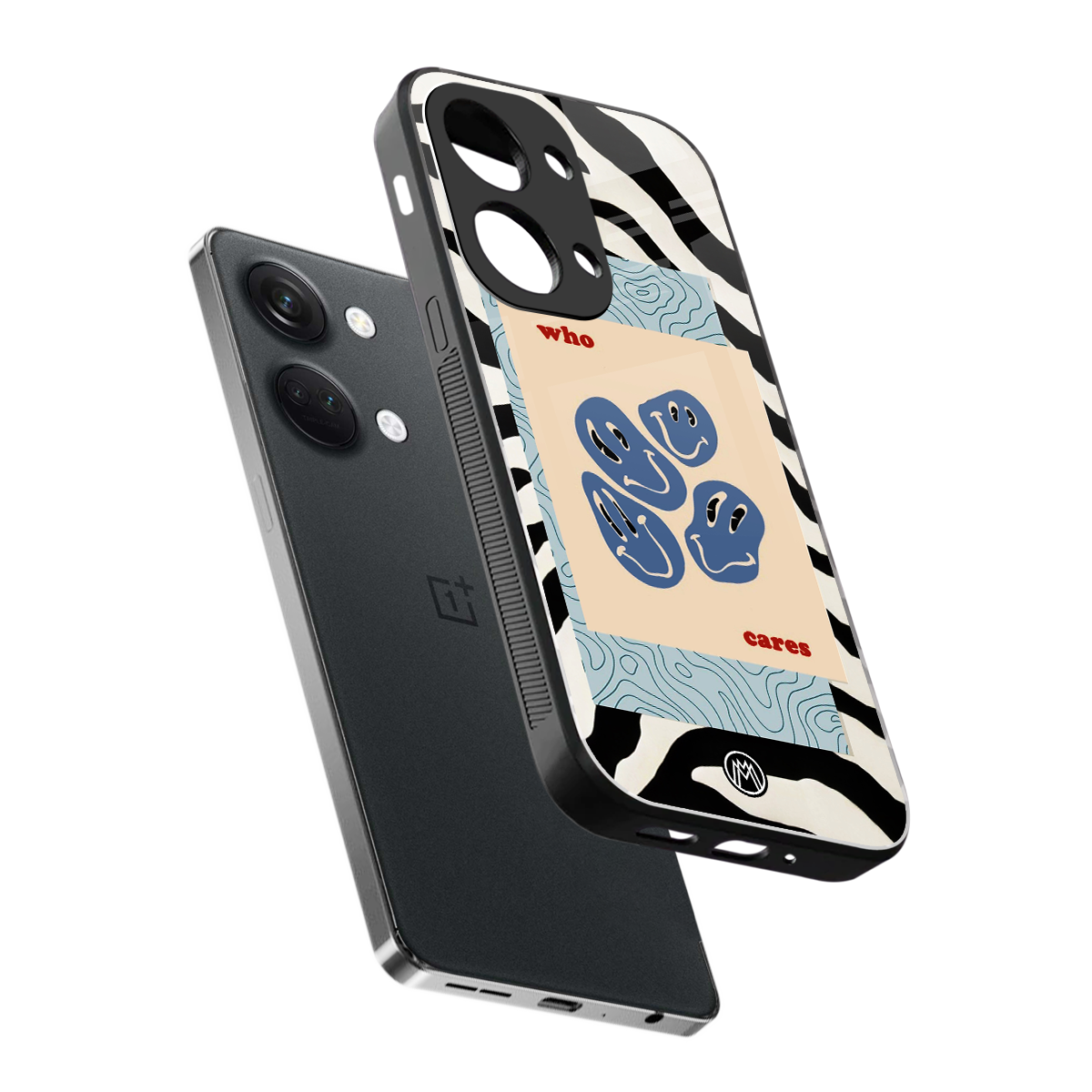 who cares back phone cover | glass case for oneplus nord 3