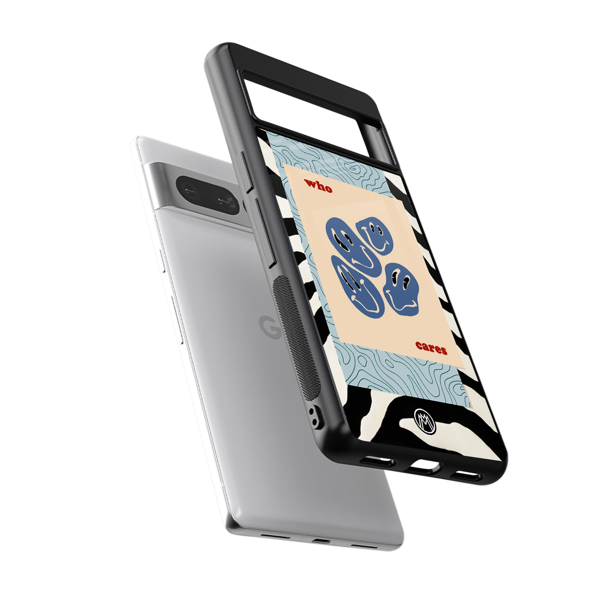 who cares back phone cover | glass case for google pixel 7 pro