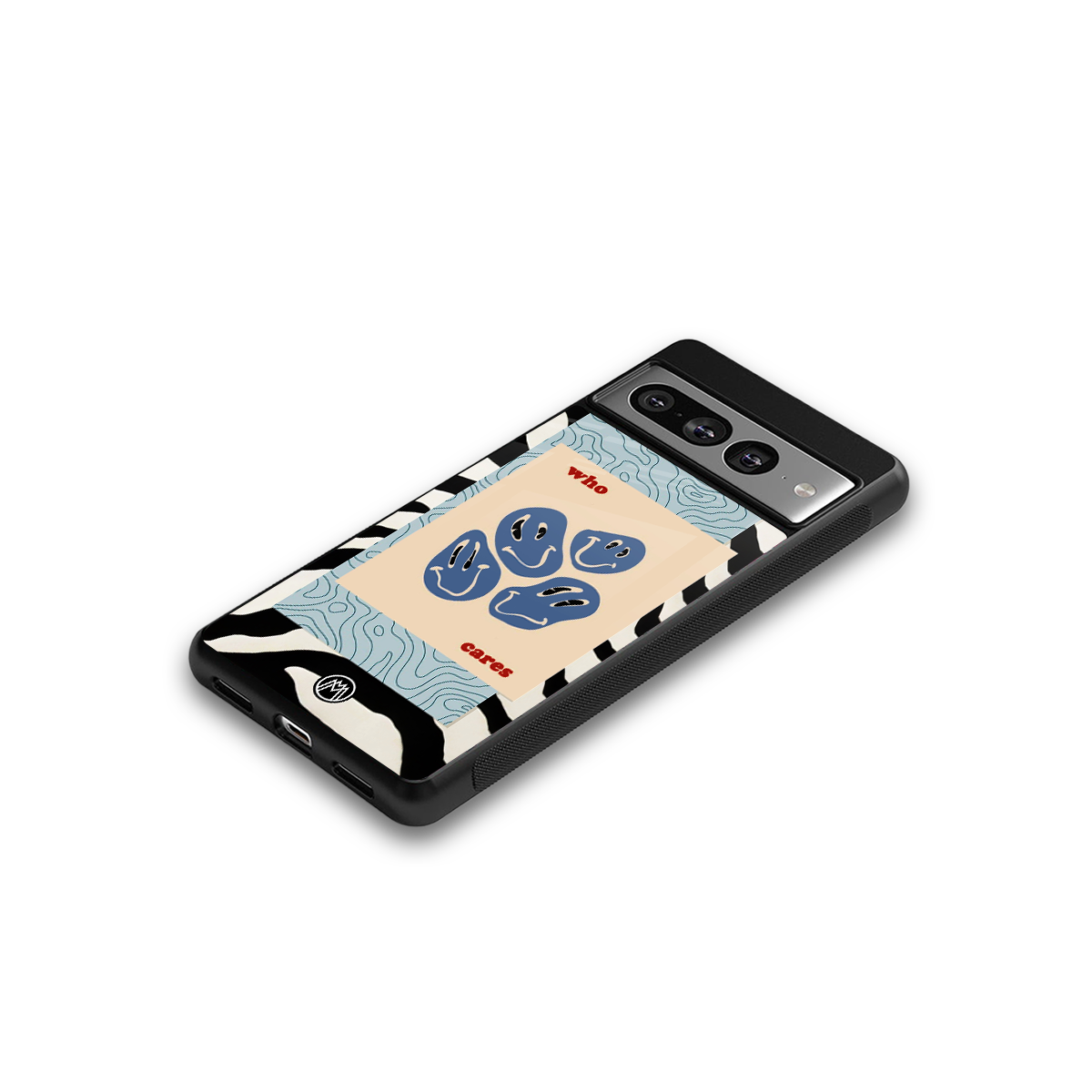 who cares back phone cover | glass case for google pixel 7 pro