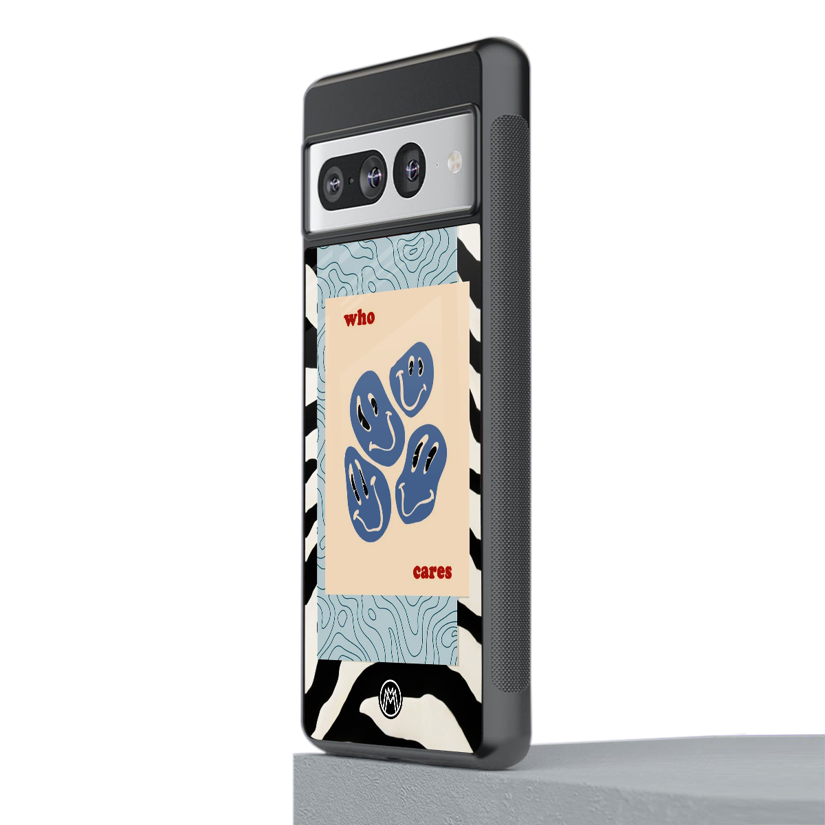 who cares back phone cover | glass case for google pixel 7 pro