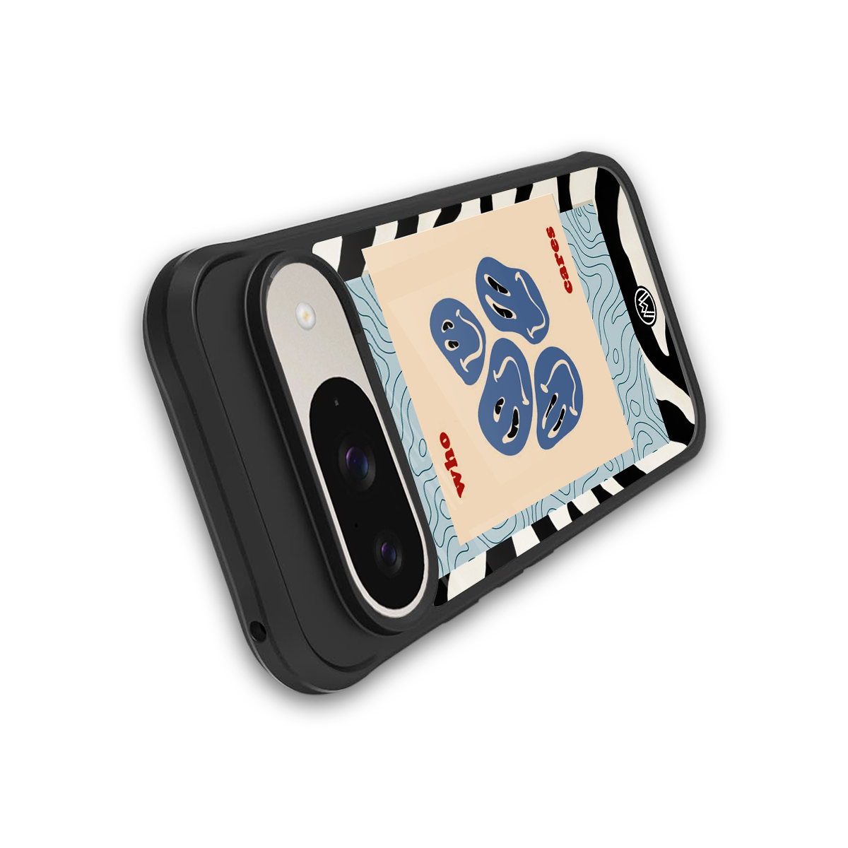 who cares back phone cover | glass case for google pixel 9