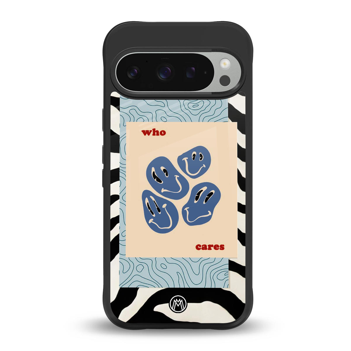 who cares back phone cover | glass case for google pixel 9 pro