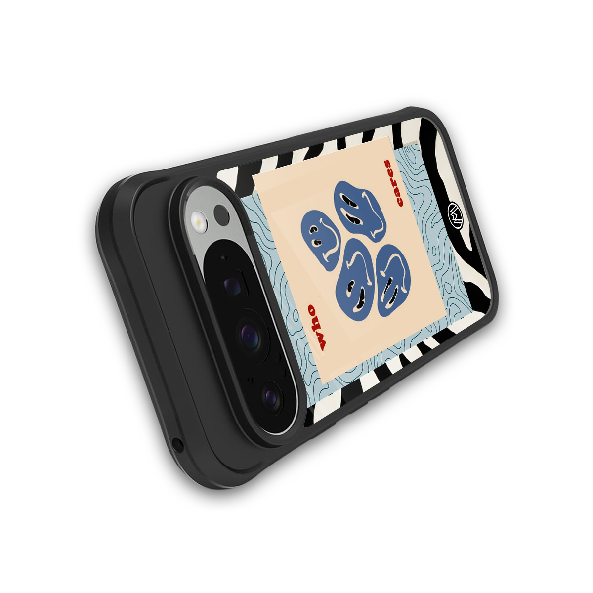 who cares back phone cover | glass case for google pixel 9 pro