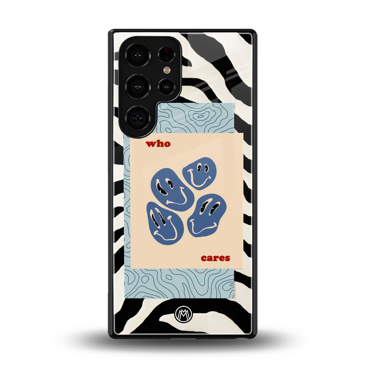 who cares back phone cover | glass case for samsung galaxy s25 ultra