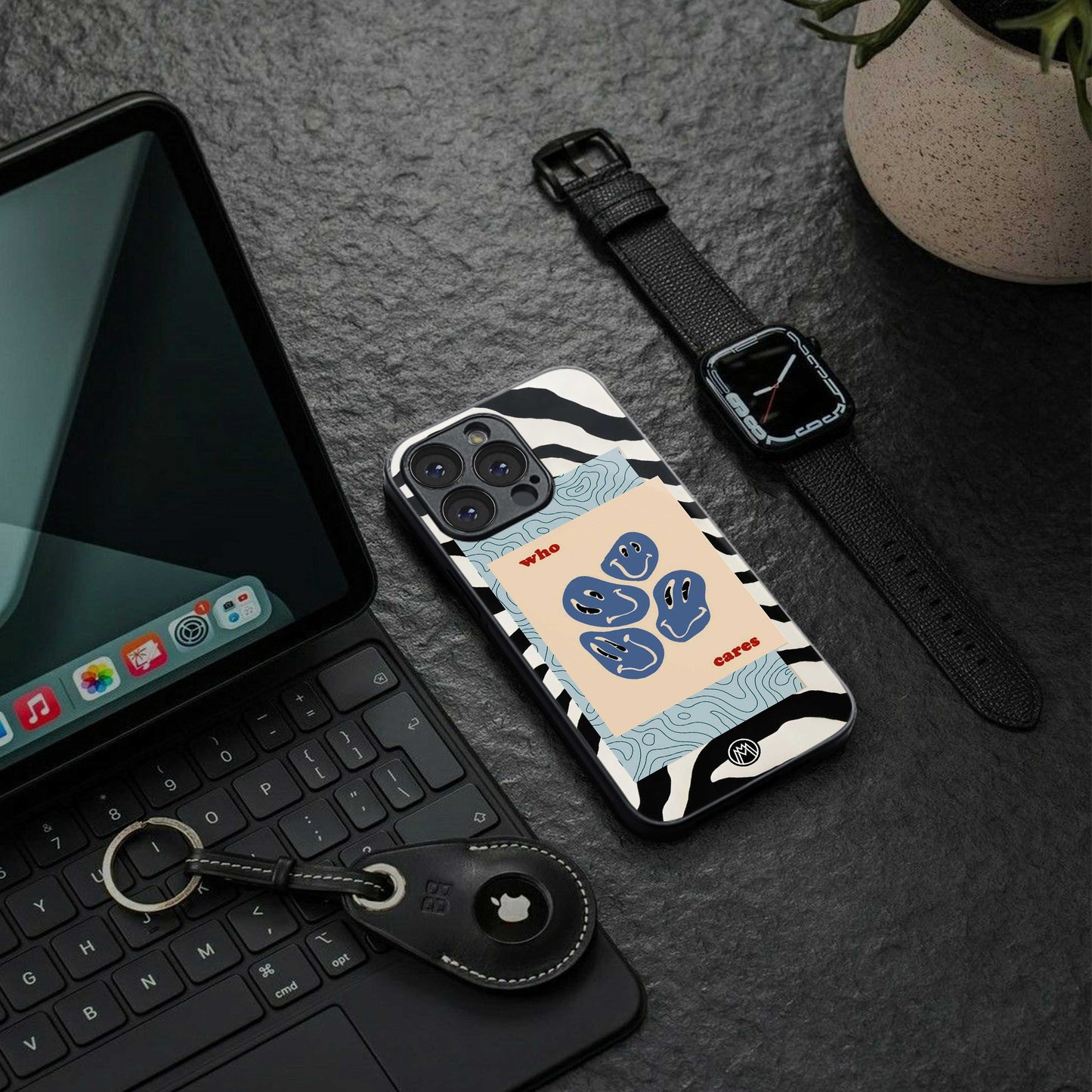 who cares back phone cover | glass case for iphone 14 pro max