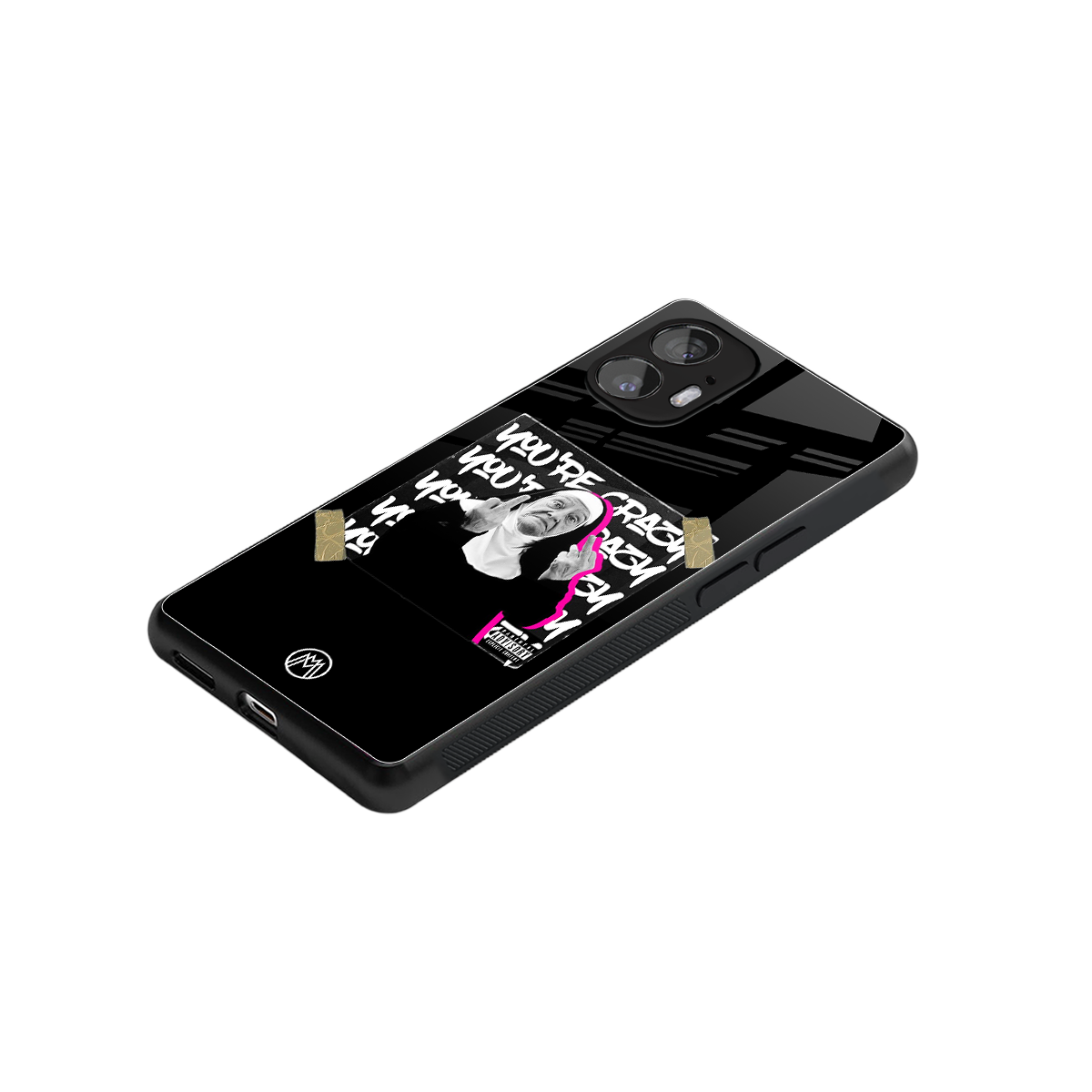 wild mind back phone cover | glass case for nothing phone 2