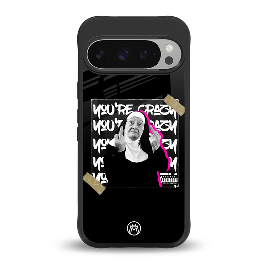 wild mind back phone cover | glass case for google pixel 9 pro