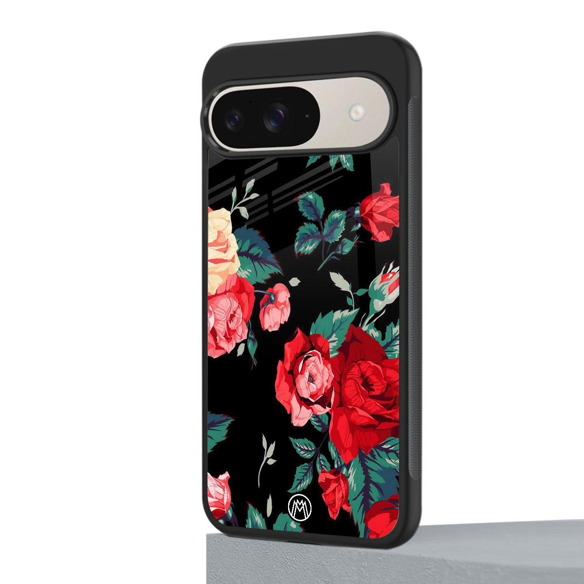 wildflower back phone cover | glass case for google pixel 9