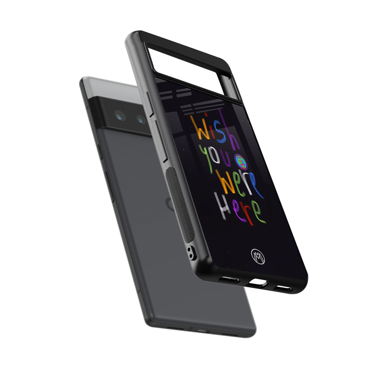wish you were here back phone cover | glass case for google pixel 6 pro
