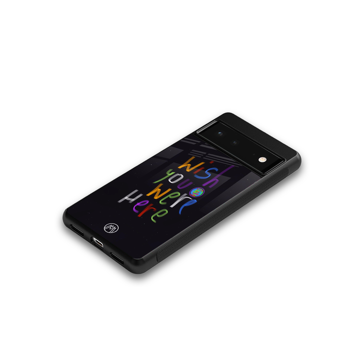 wish you were here back phone cover | glass case for google pixel 6