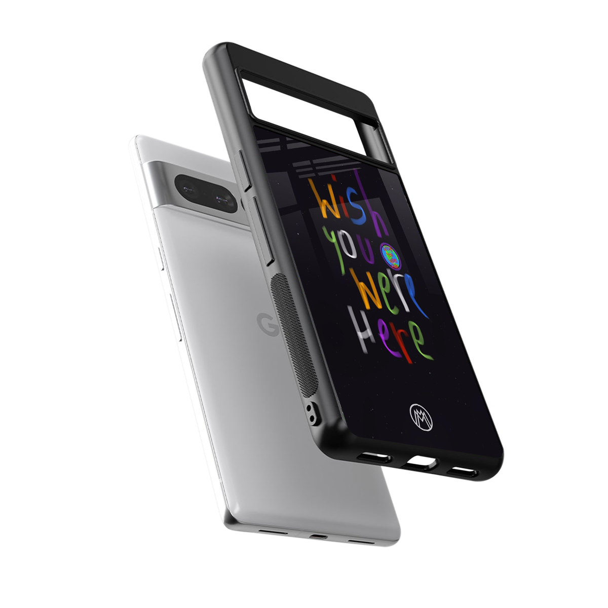 wish you were here back phone cover | glass case for google pixel 7 pro