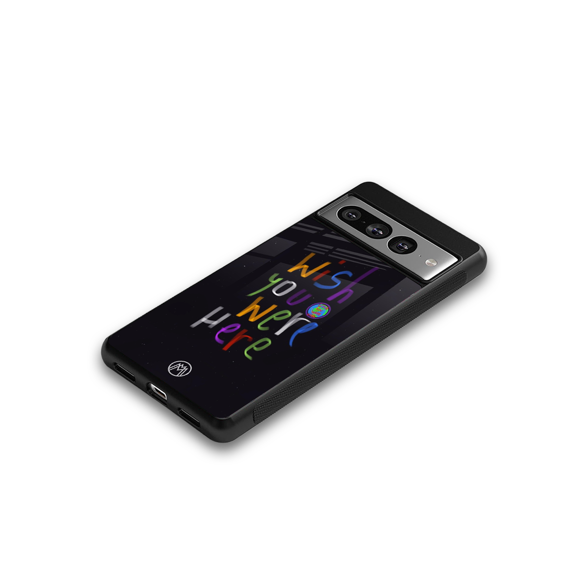 wish you were here back phone cover | glass case for google pixel 7 pro
