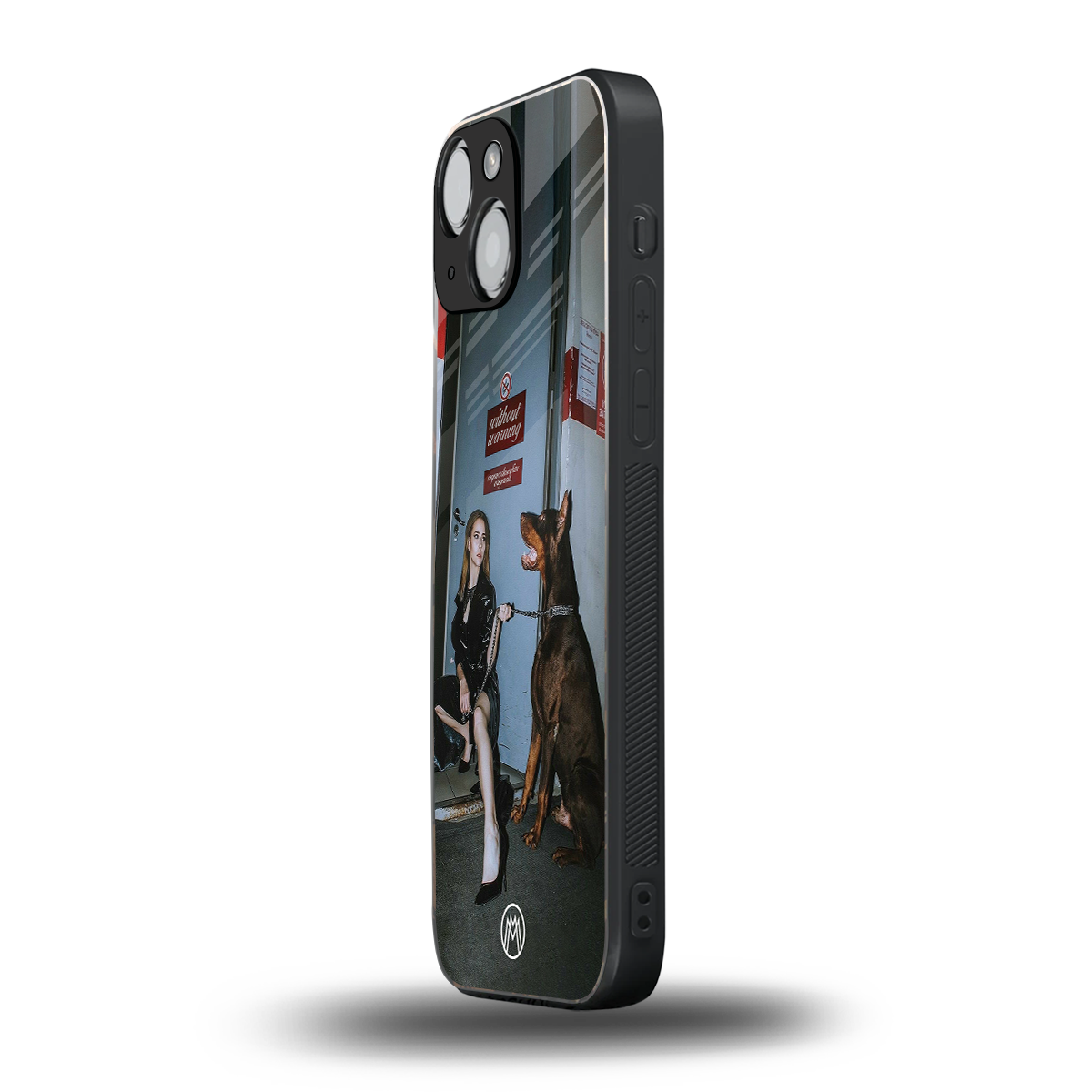 without warning back phone cover | glass case for iphone 13 mini