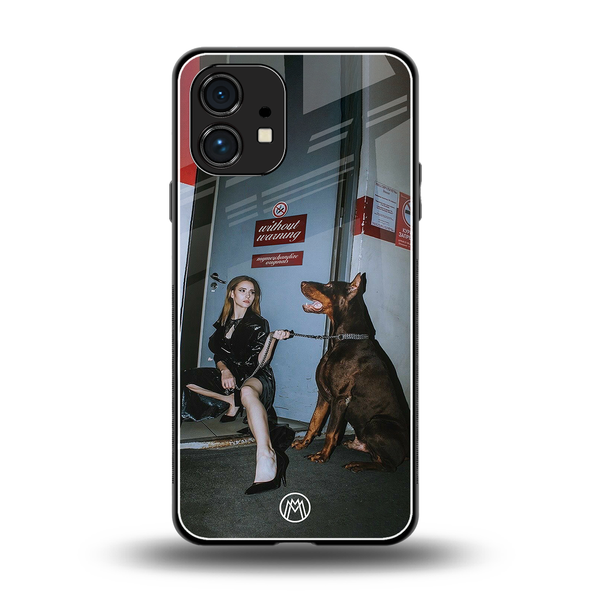 without warning back phone cover | glass case for nothing phone 1