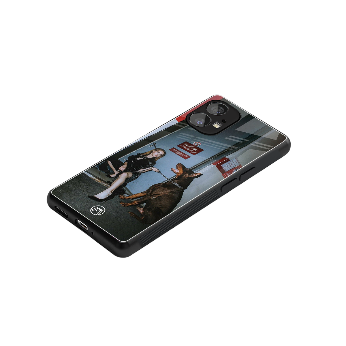 without warning back phone cover | glass case for nothing phone 1