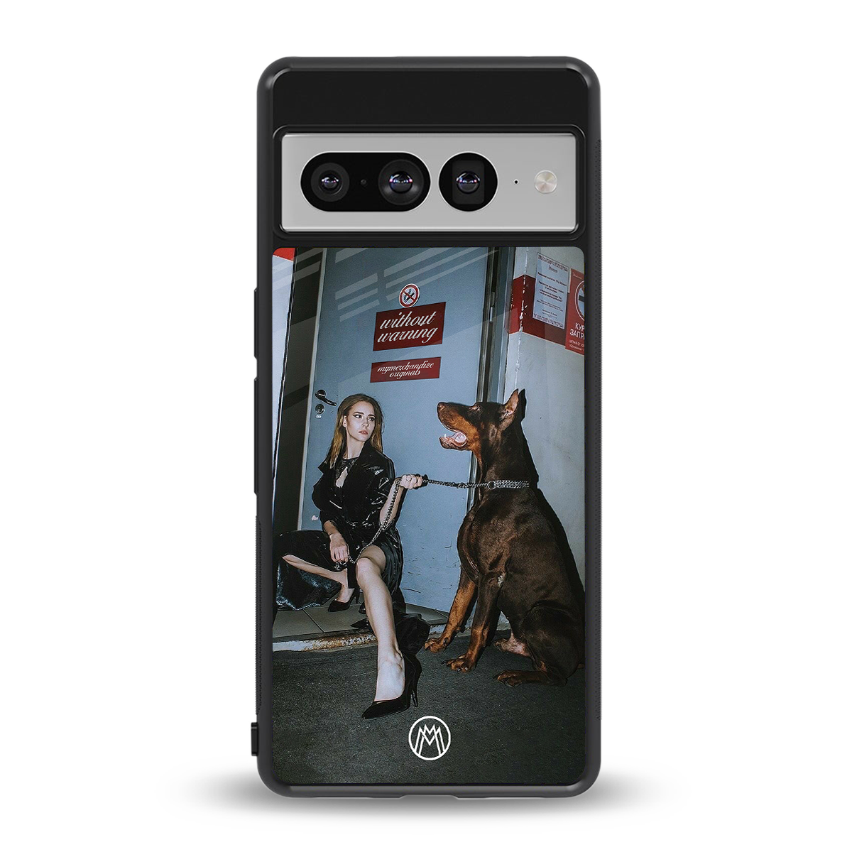 without warning back phone cover | glass case for google pixel 7 pro